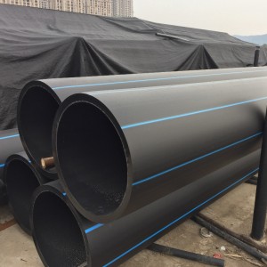 400mm Čína Velkoobchodní plastové HDPE vodovodní potrubí